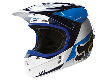 FOX-V1-白蓝头盔