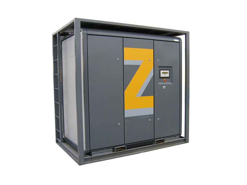 Electrically-driven oil-free air compressor ZT < 90 kw