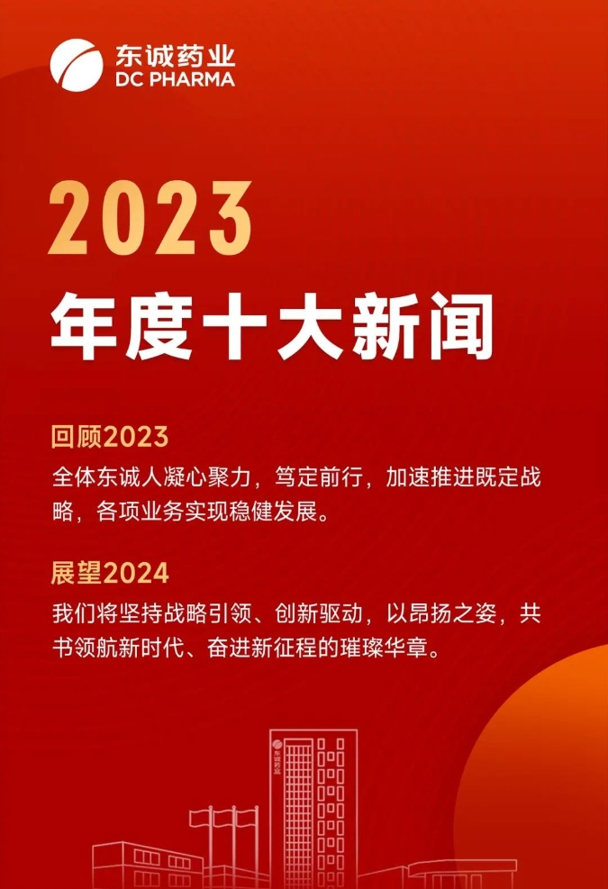 发布 | 东诚药业2023年度十大新闻