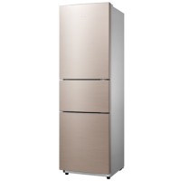 美的(Midea)217L升三門風冷無霜小型節能冷凍冷藏冰箱BCD-217WTM